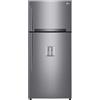 LG ELECTRONICS LG GTF744PZPED Frigorifero doppia porta, Classe E, 509L, Wi-Fi, Dispenser acqua, Inox