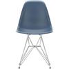Vitra - Sedia Eames Plastic - Blu - Acciaio cromato - Designer Charles & Ray Eames