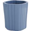 Kartell - Portavaso Corteza - Blu - Polietilene riciclato - Designer Patricia Urquiola