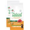 NATURAL TRAINER Kit Risparmio 2x7KG Natural Trainer Sensitive Dog No Gluten Adult Mini AGNELLO