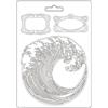 Stampo morbido A5 Silent Sea Onde