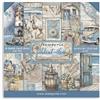 Blocco di Carte Scrap Silent Sea cm 30 X 30