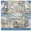 Blocco di Carte Scrap Silent Sea cm 20 X 20