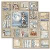 Carta Scrap Silent Sea Faro Stamperia