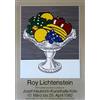 Poster mostra Roy Lichtenstein " Natura morta con ciotola di cristallo"