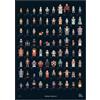 Poster Vitra Design Museum Robot Collection originale originale W33in x H46in