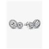 Pandora Orecchini Doppia Pietra Luminosa Donna Pandora