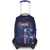 ZAINO TROLLEY SEVEN JACK 3 RUOTE OPTICAL SHADE BOY