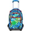 ZAINO TROLLEY SJ SEVEN JACK 3 RUOTE FANTASYS BOY