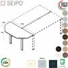 SEIPO BRIDGE Terminale doppio da 1250 con gambe autoportante Seipo - BR.1016