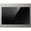 ELICA Piano Cottura a Induzione con Cappa Aspirante Integrata, Linea NIKOLATESLA FIT XL BL/A/83, 83 cm, 4 Zone Cottura, Vetro Nero - PRF0179476