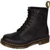 Dr. Martens Dr Martens 8 Eye Boot, Anfibi Donna, Black Softy T, 40 EU