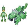 PJ Masks Animal Power, veicolo Pyja-Destrier Deluxe di Gluglu, giocattolo prescolare con statuetta di glugluglu, dai 3 anni F5342, multicolore