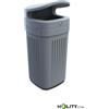 Contenitore per rifiuti urbani in plastica riciclata 100% h990_01