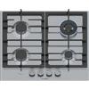 Bosch Serie 6 PCH6A5I90 , Piano cottura a gas, 60 cm, Acciaio inox