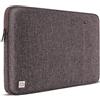 DOMISO 10,1 Pollici Custodia Borsa per Computer Protettiva Portatile PC Tablet Laptop Sleeve per 9,7 10,5 11 iPad Pro/iPad Air/Microsoft Surface Go/Samsung Galaxy Tab S4/Lenovo Ideapad D330,Marrone