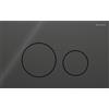 PLACCA DI COMANDO GEBERIT SIGMA 40 ROUND VETRO NERO 115.628.SJ.1