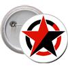 Spilla Calamita pin badge frigo Ø 45 e 58 mm Anarco Comunista Anarchia comunismo