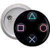 Spilla Calamita pins badge frigo Ø 45 e 58 mm Joypad controller ps4 joystick