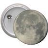 Spilla Calamita pins badge frigo Ø 45 e 58 mm Luna moon satellite Armstrong