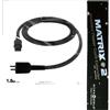Wireworld matrix 2 + cavo qed xt3 da 1 metro multipresa 6 SCHUKO