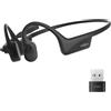 SHOKZ OpenComm2 UC Auricolare Bluetooth doppio dal design aperto | certificato per Zoom | con adattatore USB-A Bluetooth