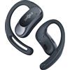SHOKZ OpenFit Air, cuffie Bluetooth dal design open-ear con 28 ore di autonomia di riproduzione | Colore: Nero