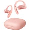 SHOKZ OpenFit Air, cuffie Bluetooth dal design open-ear con 28 ore di autonomia di riproduzione | Colore: rosa