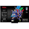 TCL Serie Smart TV QD-MiniLED 4K 55'' 55C7K, 144Hz, audio B&O, Dolby Vision IQ & Atmos, Google TV