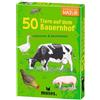 moses. Expedition Natur - 50 Animali in Fattoria, Carte di esplorazione per la determinazione di Animali, Giocattoli all'aperto per Bambini dai 6 Anni in su