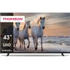 Thomson Smart TV 43 Pollici 4K Ultra HD Display LED Sistema Google TV colore Nero - 43UA5S13
