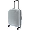 Mandarina Duck Logoduck + Trolley con Glitter, Argento (Glitter Silver), 40x55x20/23(LxHxW)