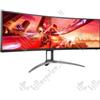 AOC AGON AG493UCX2, Gaming-Monitor124 cm (49 pollici), black , DQHD, HDR, NVIDIA G-Sync, 165Hz Panel
