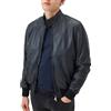 ROY ROGERS GIACCA BARRACUDA IN PELLE - RRU90071CB94XXXX - blue navy