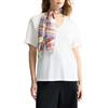 LIUJO JEANS T-SHIRT CON FOULARD - WA5154J6308 - bianco ottico