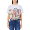LIUJO JEANS T-SHIRT - WA5155J6308 - bianco