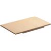 LIBEROSHOPPING Spianatoia in legno per impasti tradizionali senza bordo 75x50 cm