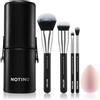 Notino Makeup Brushes Essential Professional Make-Up Brushes & Sponge Set 5 pz