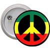 Spilla Calamita pins badge frigo Ø 45 mm Pace Rainbow Logo Peace Amici