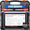Autel MaxiCOM MK808S: 2025 Strumenti Diagnostica Auto come MX808S MK808BTPro MK808K-BT, Funzione come MK900BT Strumento Bidirezionale, 28+ Servizio, Test Attivo,Tutti Sistemi OE, Codice Iniezione,OS11