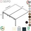 SEIPO BRIDGE allungo per scrivania Benches P1650 struttura metallica Seipo - BR.0326 27 28 29