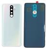 Senza Marchio (KIT) Copri Batteria +1 biadesivo +1 lente compatibile per XIAOMI REDMI NOTE 8 PRO (6.53) M1906G7I M1906G7G Vetro Posteriore Back Cover Retro Scocca adesivo + lente con cornice (Bianco)