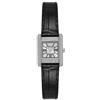 Emporio Armani Orologio Analogico al Quarzo Donna con Cinturino in Pelle AR11660, Nero Piombo, 20 mm