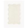 Westwing Collection Tappeto tessuto a mano con bordo ondulato Wavy