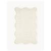 Westwing Collection Tappeto tessuto a mano con bordo ondulato Wavy