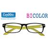 INDUSTRIE OTTICHE ITALIANE SRL Corpootto Occhiali Per Lettura Bicolor Nero Giallo Diottrie +2,00
