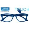 INDUSTRIE OTTICHE ITALIANE SRL Corpootto Occhiali Da Lettura Touch Frontale Blu Interno Azzurro Aste Blu 2.50 Diottrie