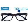 INDUSTRIE OTTICHE ITALIANE SRL Corpootto Occhiali Da Lettura Touch Frontale Tartaruga Interno Nero Aste Nere Diottrie 1.50