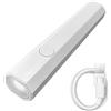 Colexy Mini Lampada UV LED Unghie, Lampada UV Portatile, Lampada UV LED Unghie Piccola, Torcia Elettrica per unghie Gel Sciugatura Rapida Bianco, 20s/60s Penna per Asciuga Unghie Salone di Casa