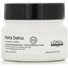 L'OREAL PARIS L'oreal professionell metal detox mask 250ml - Maschera nutriente per capelli danneggiati - L'OREAL PARIS - 907902617